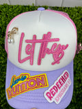 Let Them Pink/Purple - Junk Trucker Hat