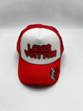 RTS LV Queen Red Junk Trucker Hat