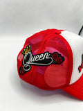 RTS LV Queen Red Junk Trucker Hat