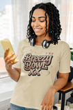 Breezy Bowl XX (Brown/Tan Bubble Letters)