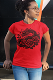 Dragon with Roses