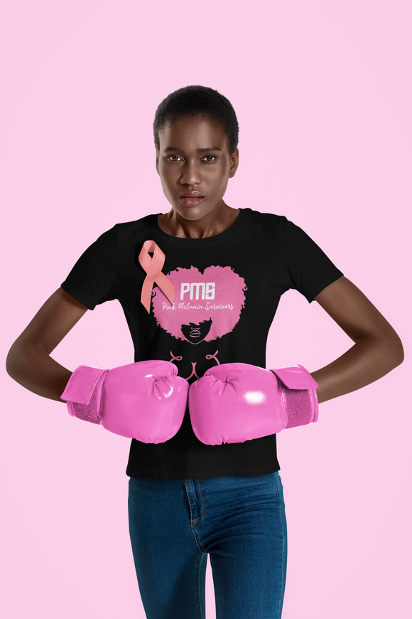Pink Melanin Survivors T-Shirt – Jus Luv Creativitee