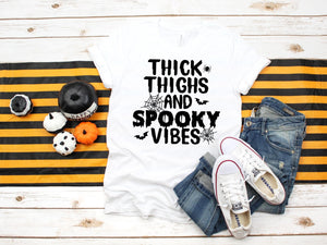 Thick Thighs And Spooky Vibes