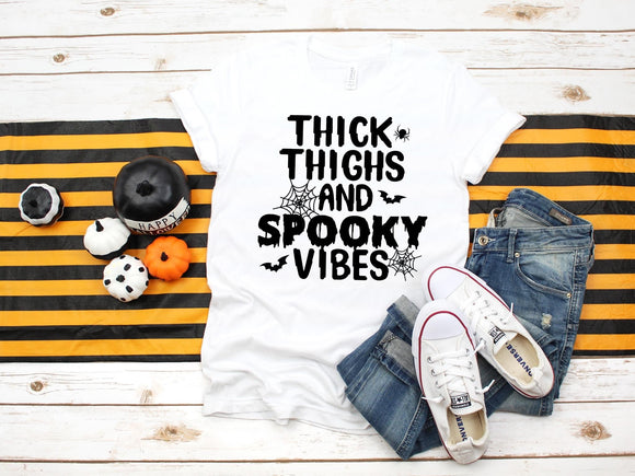 Thick Thighs And Spooky Vibes